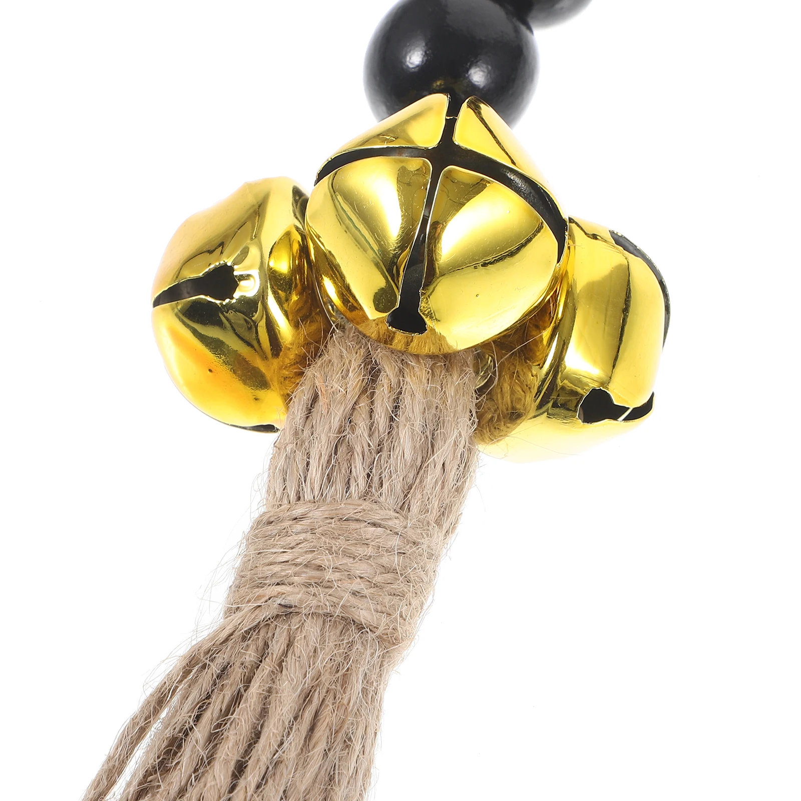 

Pet Doorbell Hanging Wooden Beads Dog Training Bell Portable Household Dog Bell Delicate Clear Sound Potty Training
