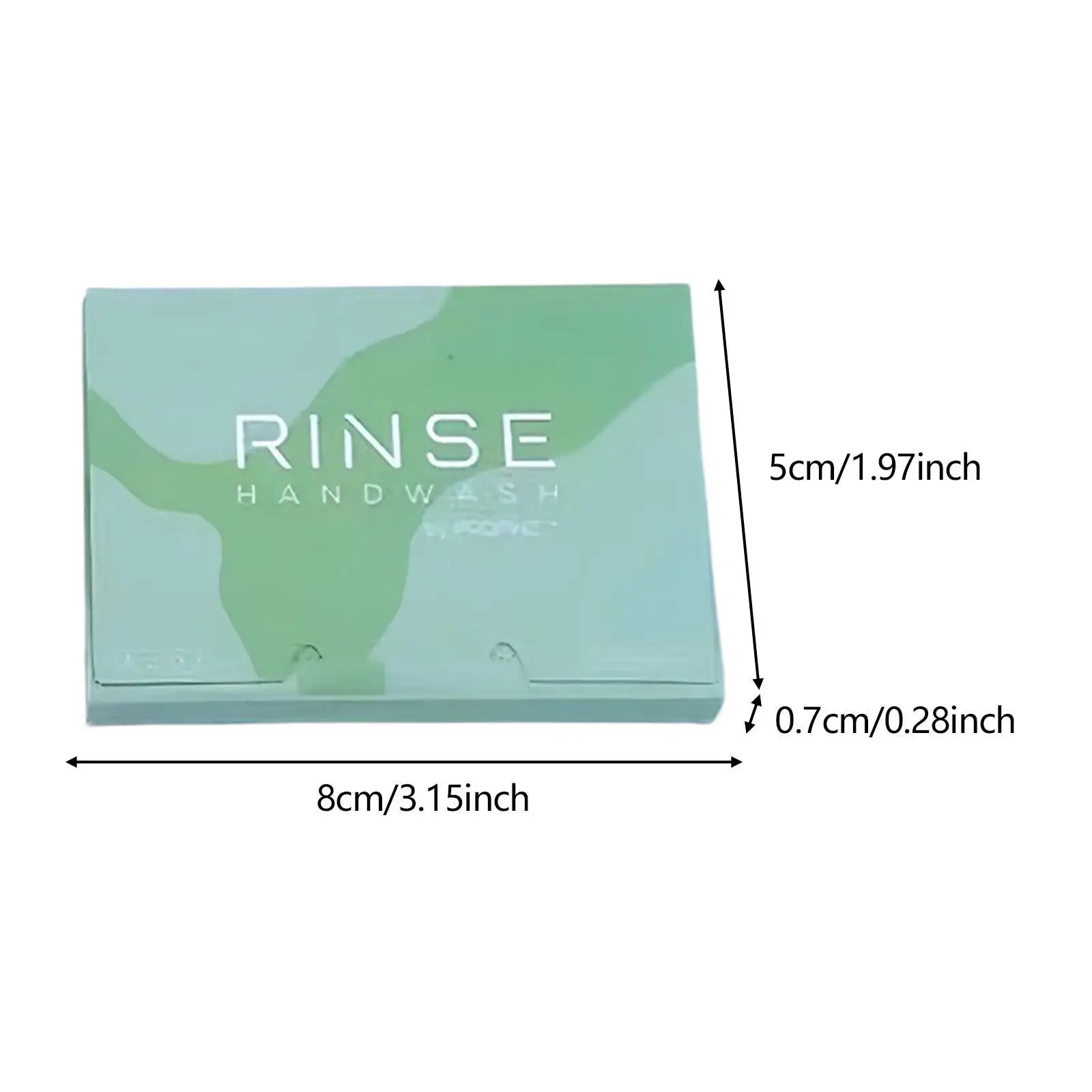 Paper Soap Portable Travel Hand Wash Sheets Leaf Soap Flakes Quick Dissolve Gentle Skin Care for Trips Outdoor