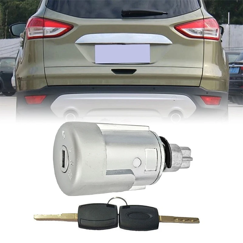 1Set Car Ignition Custom Barrel Lock & 2 Keys For Ford Transit MK8 2014-2019 1926227 Ignition Barrel Switch Car Accessories