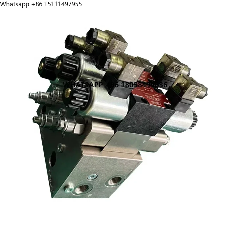 High Quality Customization Manifold Hydraulic Valve Multi-way 24 Volt Block Assembly Excavator Tractor Lift Oil Circuit Control