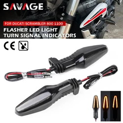 LED Turn Signal Light For DUCATI Scrambler 1100 400 800 Classic/ Cafe Racer/ Full Throttle/Desert Sled Motorcycle Indicator Lamp