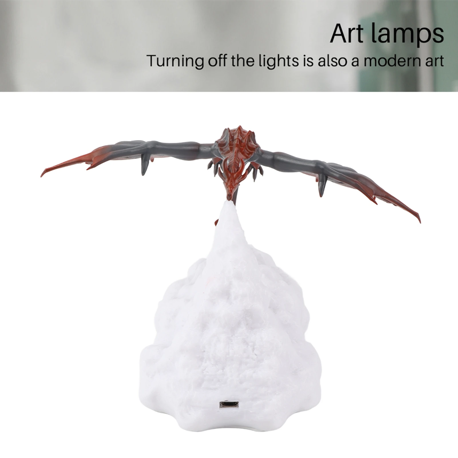 التنين ليلة فانوس ضوء الليل LED قابلة للشحن تحلق التنين مصباح للأطفال هدية ديكورات غرفة المعيشة المنزلي التنين ضوء الليل