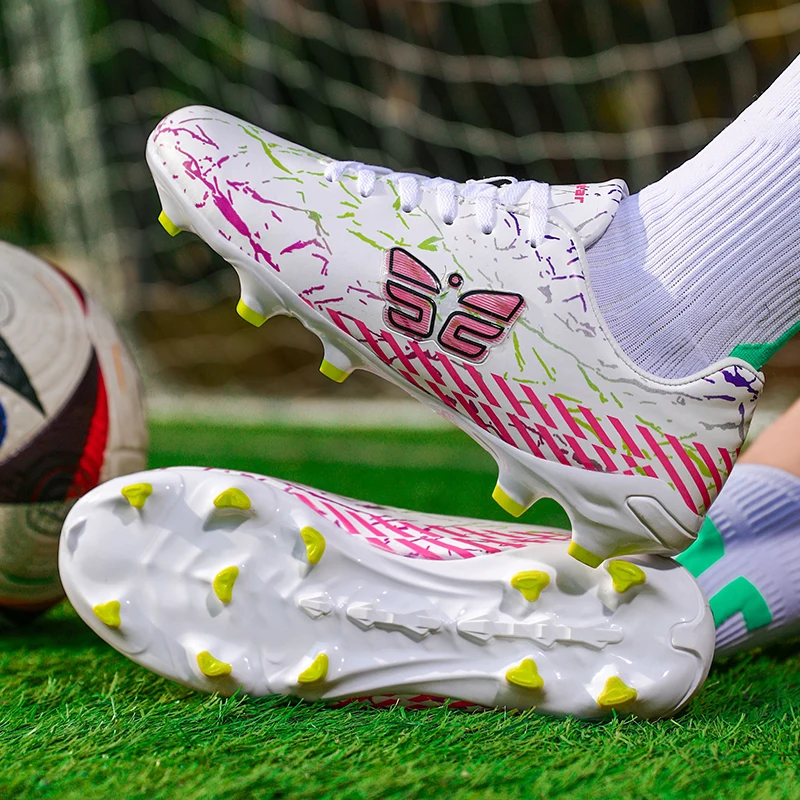 

Professional Long Studs Football Cleats Anti-slip Outdoor Sports Shoes