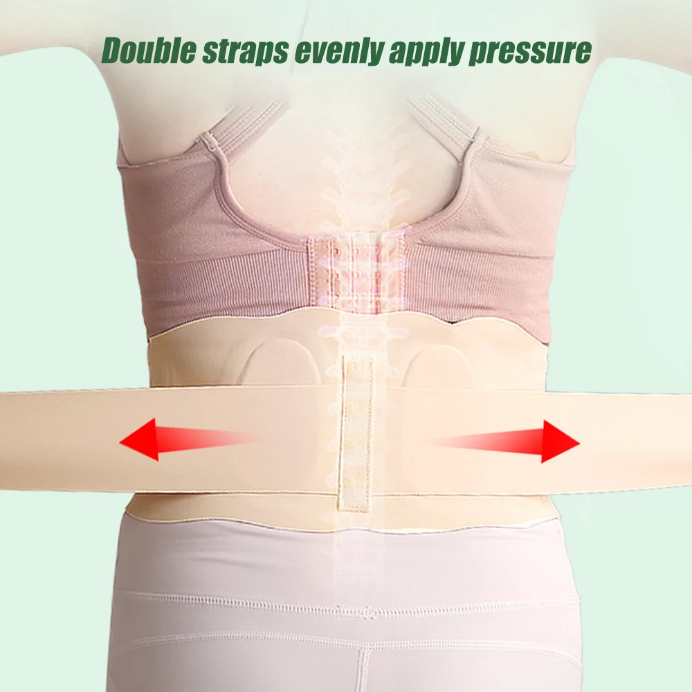 1Pcs Thin Back Braces For Lower Back Pain,Breathable Adjustable Waist Support Belts For Workout, Sciatica, Men, Women, Sciatica