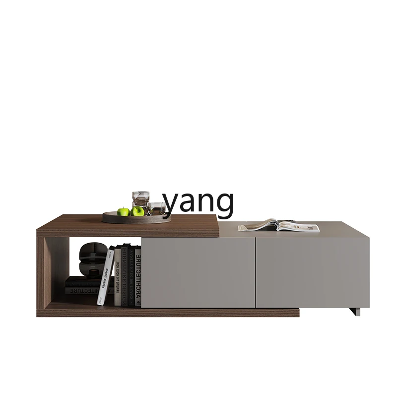 CX Italian modern simple coffee table living room household small apartment light luxury removable coffee table table