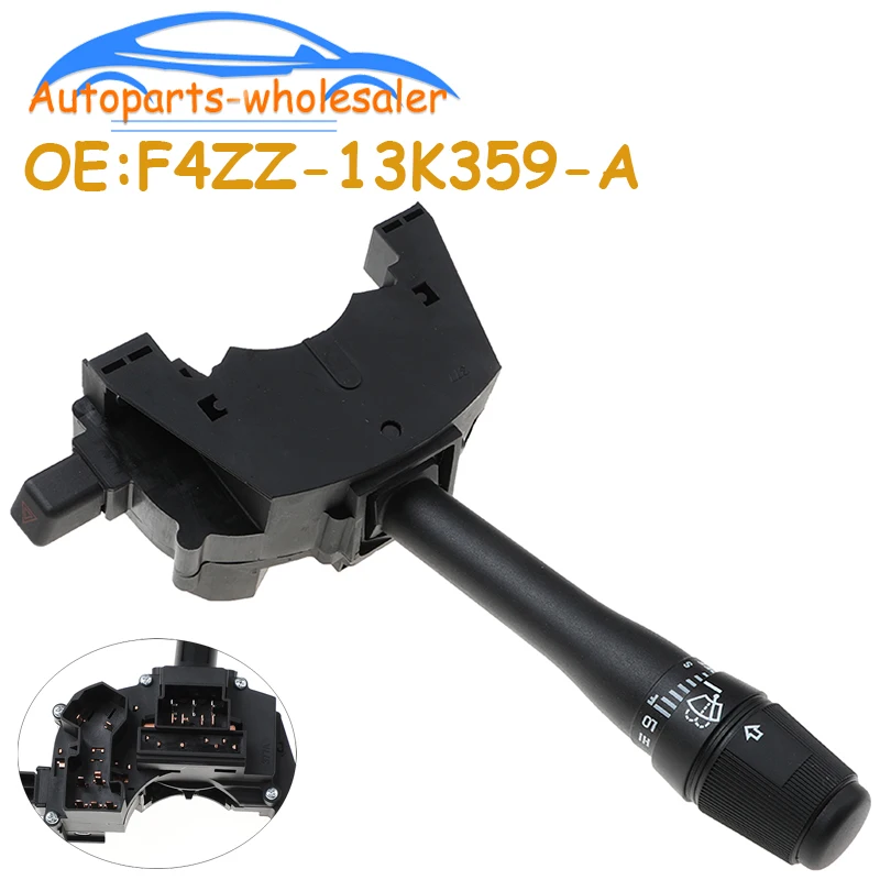 Interruptor de palanca de señal de giro del limpiaparabrisas F4ZZ-13K359-A F4ZZ13K359A SW5043 para Ford Mustang SN95 MK4 1994 1995 1996 1997 1998