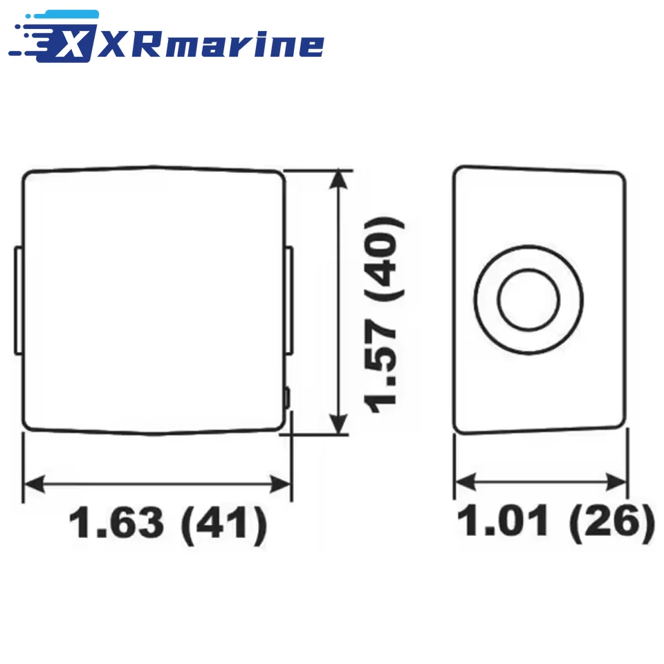 0393023 Boat Motor Zinc Anode with Bolt for OMC Cobra Johnson Evinrude BRP 3-235 HP Outboard Engine Drive System 0436745 393023