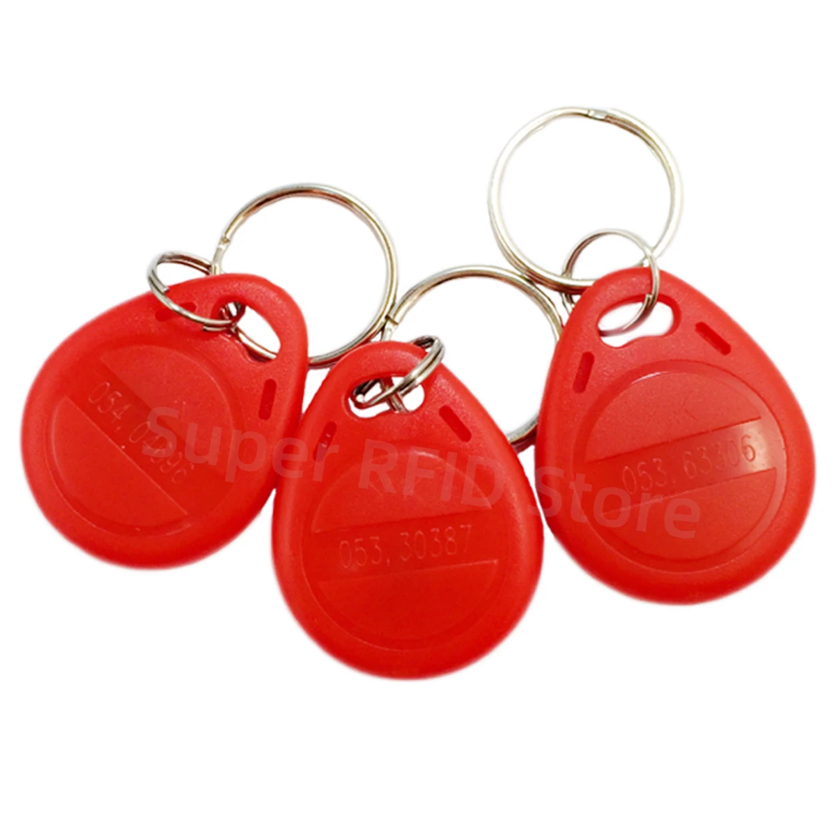 10/20pcs RFID Keyfob125KHz Read-Only TK4100 EM4100 Proximity Smart  Access Control ID Keychain Token Tag Access control Card