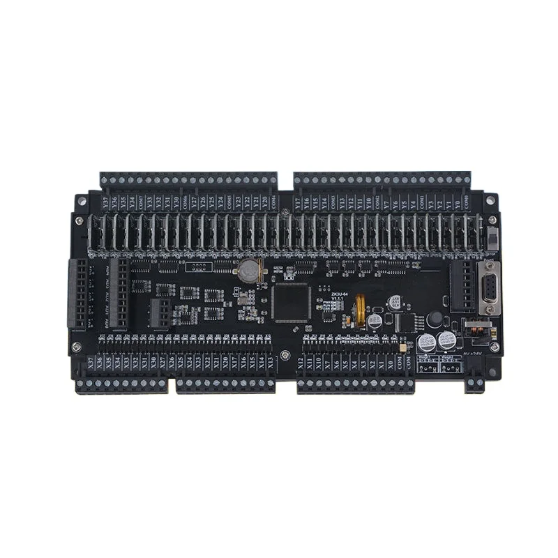 PLC Compatible with Mitsubishi FX3U FX2N 10/14/20/24/32/48/64MT/MR Analog Temperature Weighing Communication 8-axis Pulse