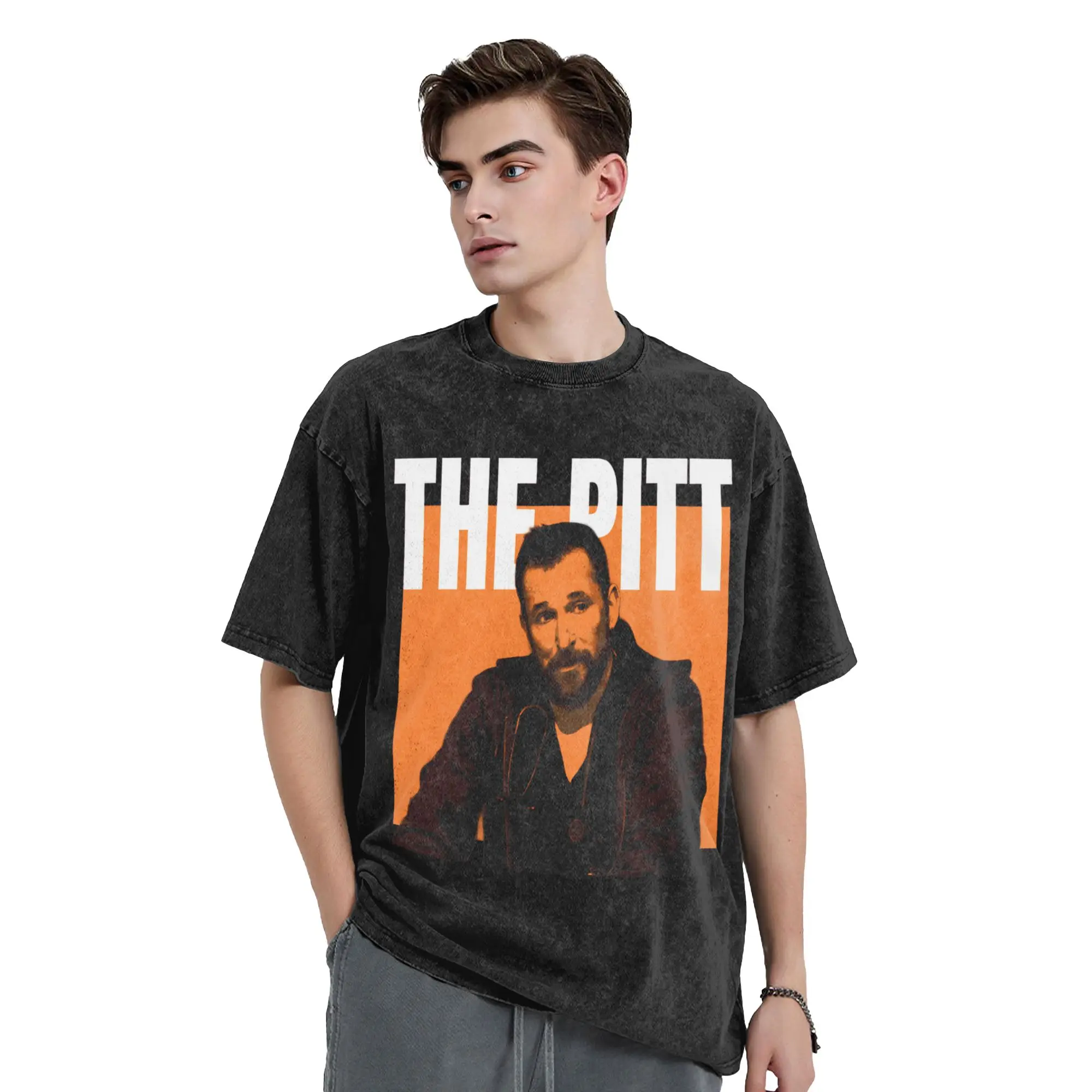 The Pitt  TV Series T Shirts Washed 100% Cotton Harajuku T-Shirts  Casual for Men Women Tops Streetwear Tee Shirt