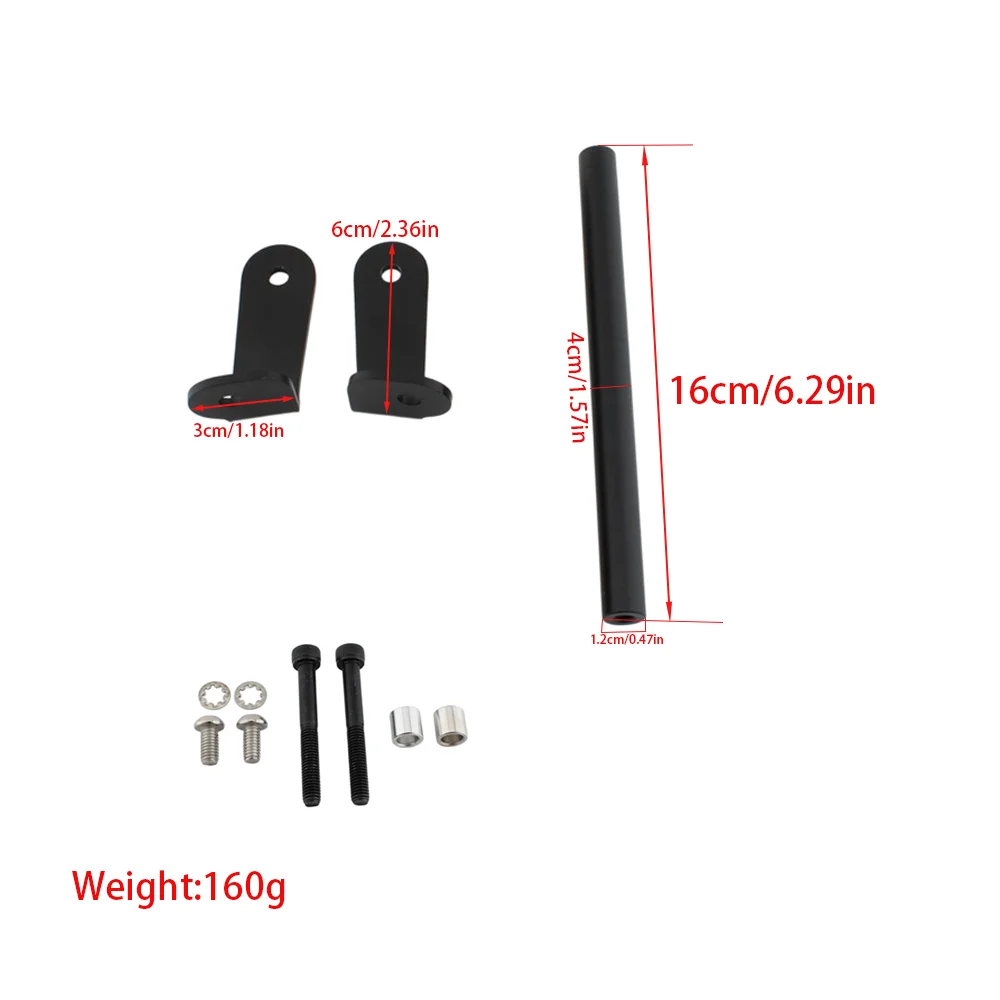 For Yamaha YZF-R7 2022 2023 2024 2025 Motorcycle Handlebar Cross Bar GPS Phone Navigation Holder Mount Extension Bracket 6