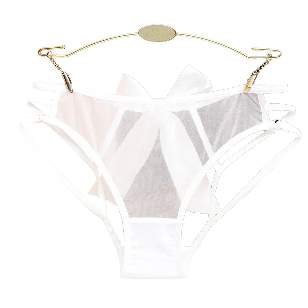 Brand New High Quality Underwear Women See Through Sexy Briefs Sheer Soild Color Comfortable Cotton For All Seasons