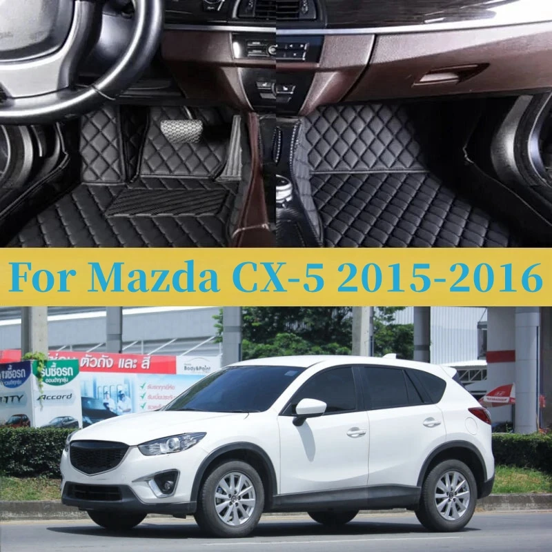 

Под заказ для Mazda CX-5 2015-2016, автомобильные накладки для ног, защитный коврик, автомобильные напольные коврики, чехол, аксессуары для интерьера