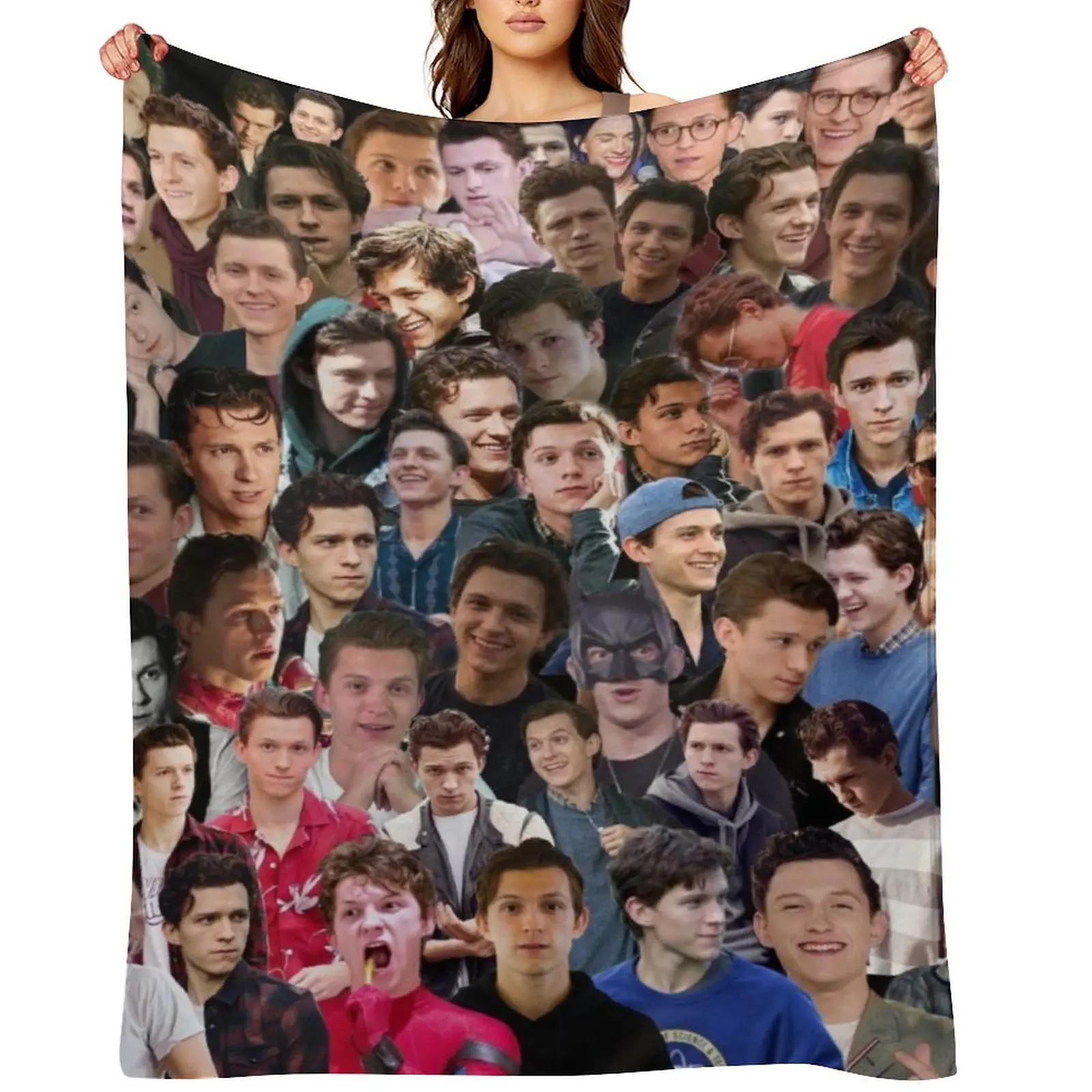 

Tom Holland College Throw Blanket Cute Bed covers Bed Tourist Blankets