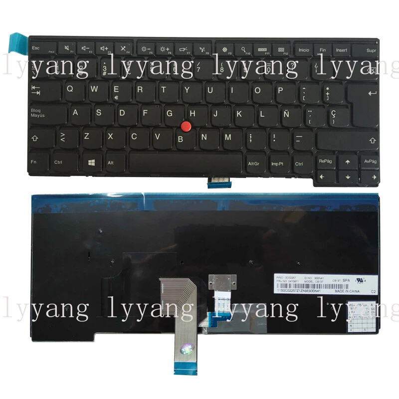 

f 04Y0871 FOR LENOVO THINKPAD L440 L450 L460 T431 T431S T440S Laptop Keyboard
