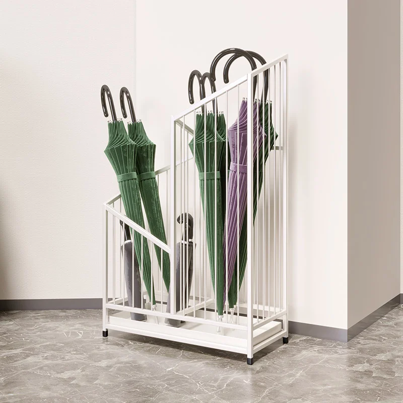 Hotel lobby umbrella rack commercial creative umbrella storage rack household small umbrella bucket door hanging umbrella