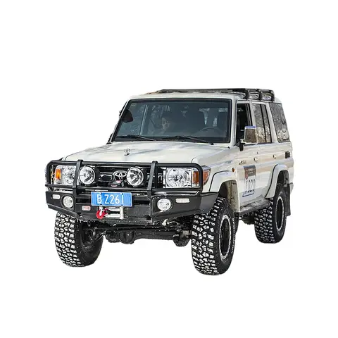 자동차 앞 뒤 범퍼 자동차 앞 범퍼, 오리지널 바디 OEM, 랜드 크루저 76 80 100 120 150 Steelo 맞춤형