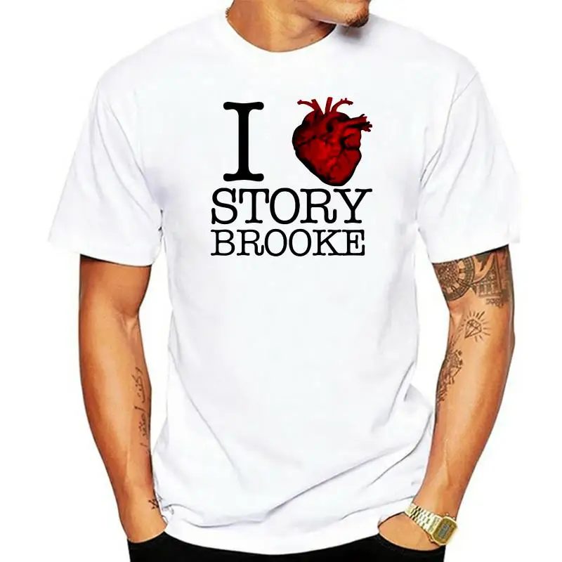 I Love Storybrooke T-shirt Once Upon A Time Tee Summer Short Sleeves Cotton T Shirt Fashion Black Style Top Tee