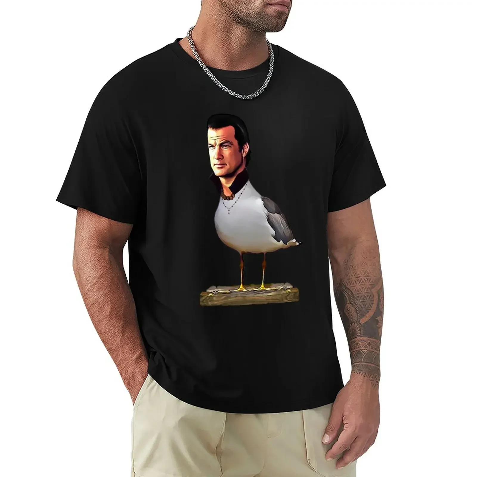 Steven Seagull T-Shirt tees Blouse sublime men tshirt