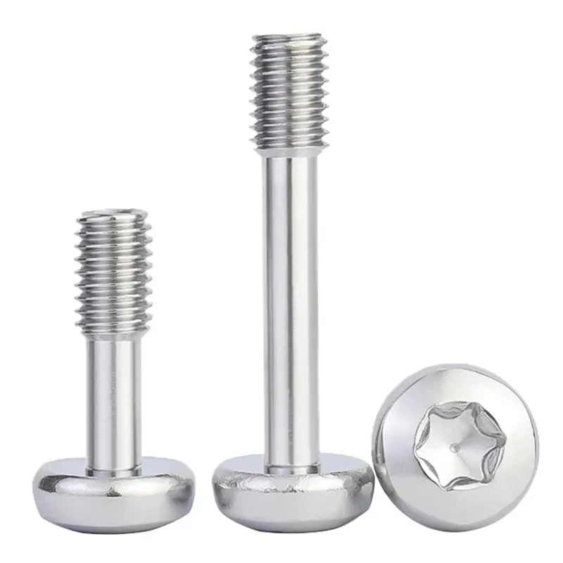 Pan Torx Head Six Lobe Half Thread Bolts 304 Stainless Steel M3 M4 M5 M6 M8 Non Loosening Fastener