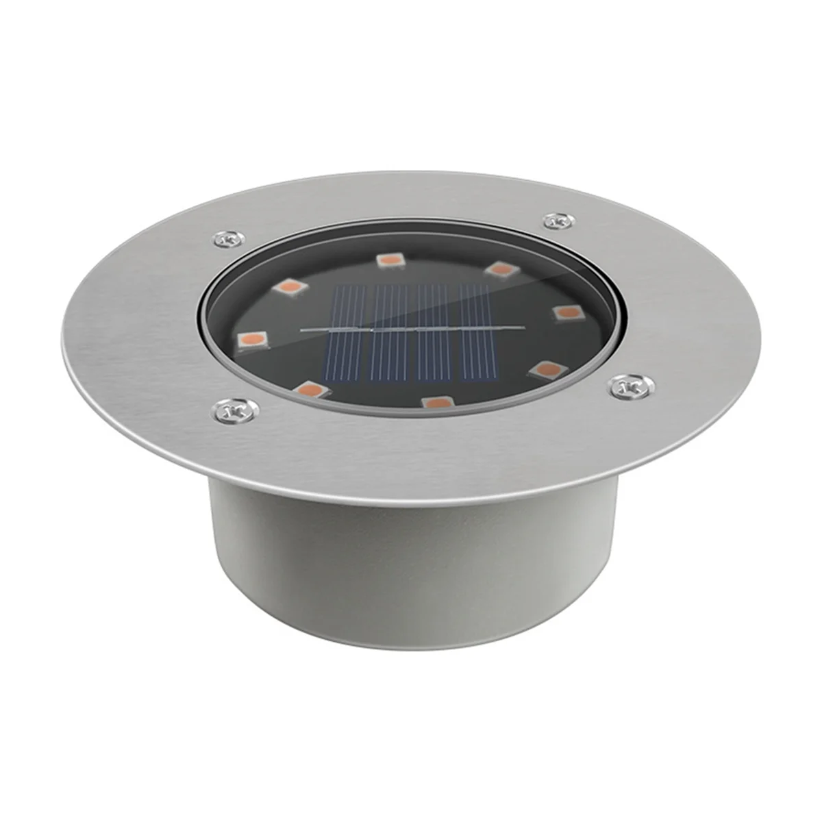 

ABLQ Solar Ground Lights Outdoor Solar Waterproof LED Light for Garden Yard Step and Walkway Cool White LED Solar Lights