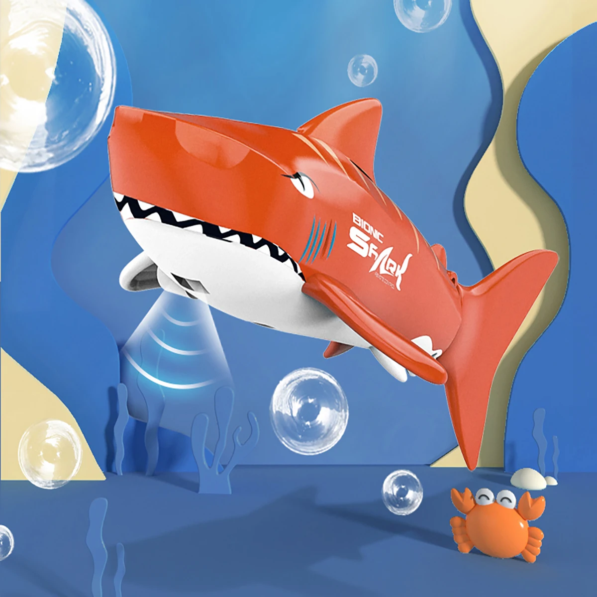 Mini RC Shark Waterproof Electric Remote Control B1 Cute Sharks Animals Robots Automatic On Water Funny Toys for children ﻿