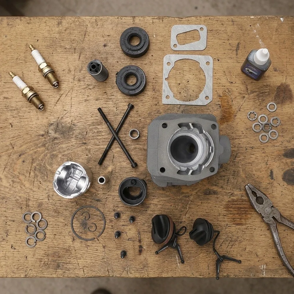 Engine Cylinder Kit for HUNDURE 44mm Applications Including Dimensionally Liners and Pressure-Stable Sealing Elements