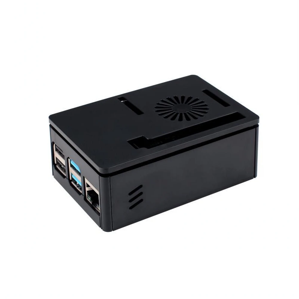 Fit For Raspberry Pi 4Th Generation Raspberry Pi 4B Shell Box Can Install Fan 3.5 Inch Display