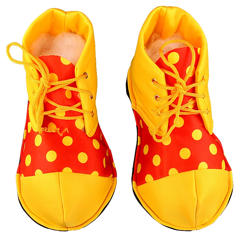 مستلزمات زي مهرج سيركوس ، أحذية كبيرة الحجم ، أداء مسرحي ، احتفال ، مجموعة 4 أزواج ، بيع بالجملة