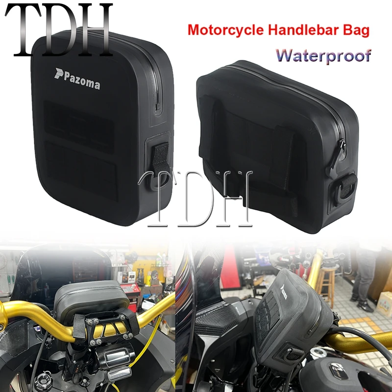 

Motorcycle Front Fork Bags Storage Bag Handlebar Tool Bag Sissy Bar Bag For Harley FLSL FXBRS FXDRS FXFB FXFBS FXLR FXLRS FXLRST