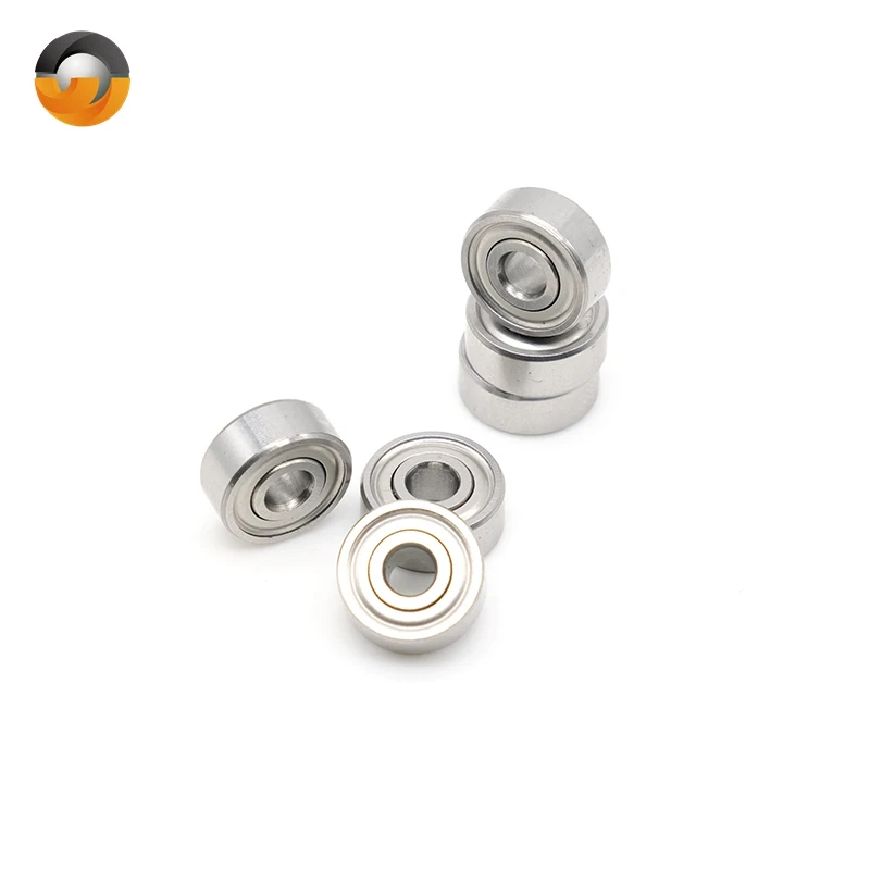 SR2ZZ Bearing 3.175*9.525*3.967 mm 10Pcs ABEC-7 440C Roller Stainless Steel SR2Z SR2 Z ZZ Ball Bearings