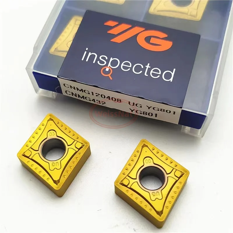 

YG-1 CNMG120412 CNMG120404 CNMG120408 YG801 YG3010 YG3020 YG3030 Твердосплавная пластина Вставка CNMG