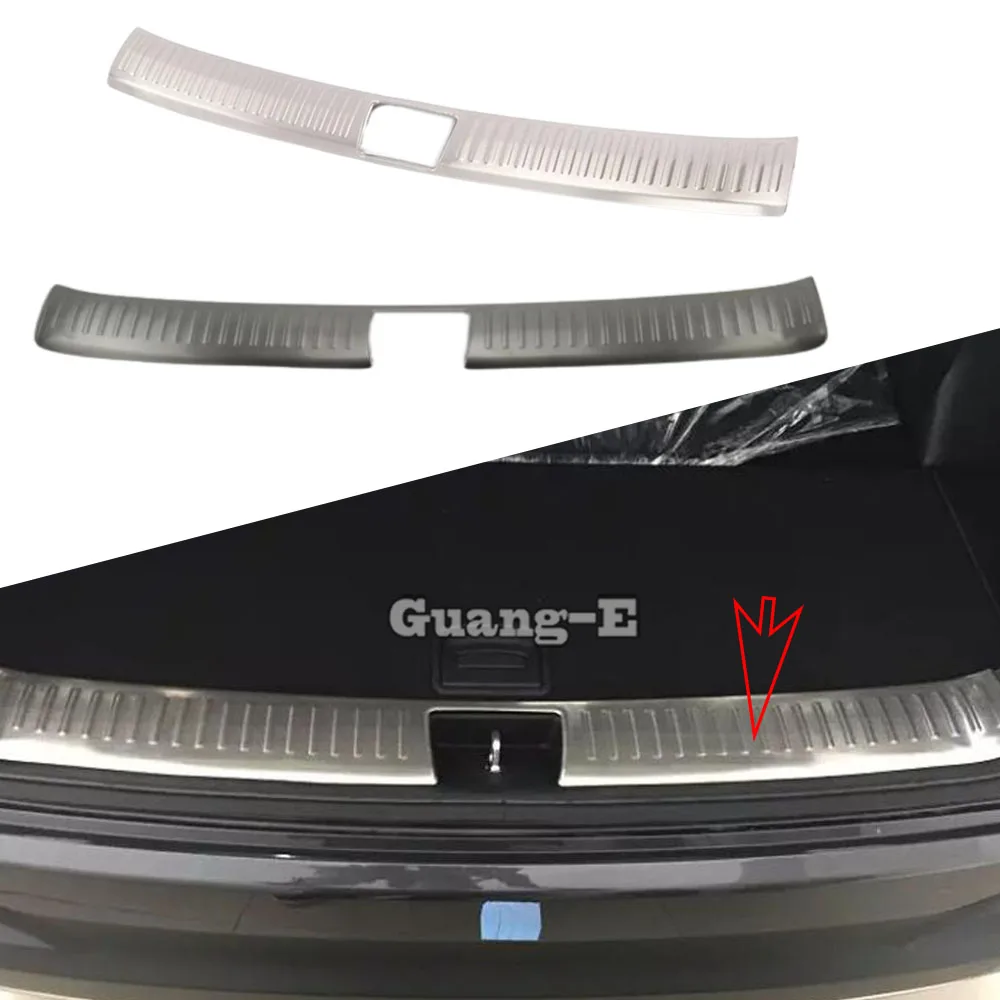 

For Kia Sorento L 2015 2016 2017 2018 Car Stainless Steel Rear Bumper Tailgate Pedal Strip Trim Plate Lamp Threshold Truck Hoods