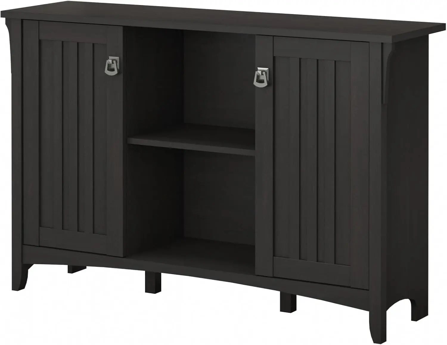 

Bush Furniture Salinas Accent Storage Cabinet with Doors in Vintage Black