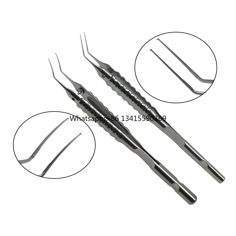 

Stainless Steel Ophthalmic Surgery Instrument Capsulorhexis Tweezers Capsulorhexis Forceps