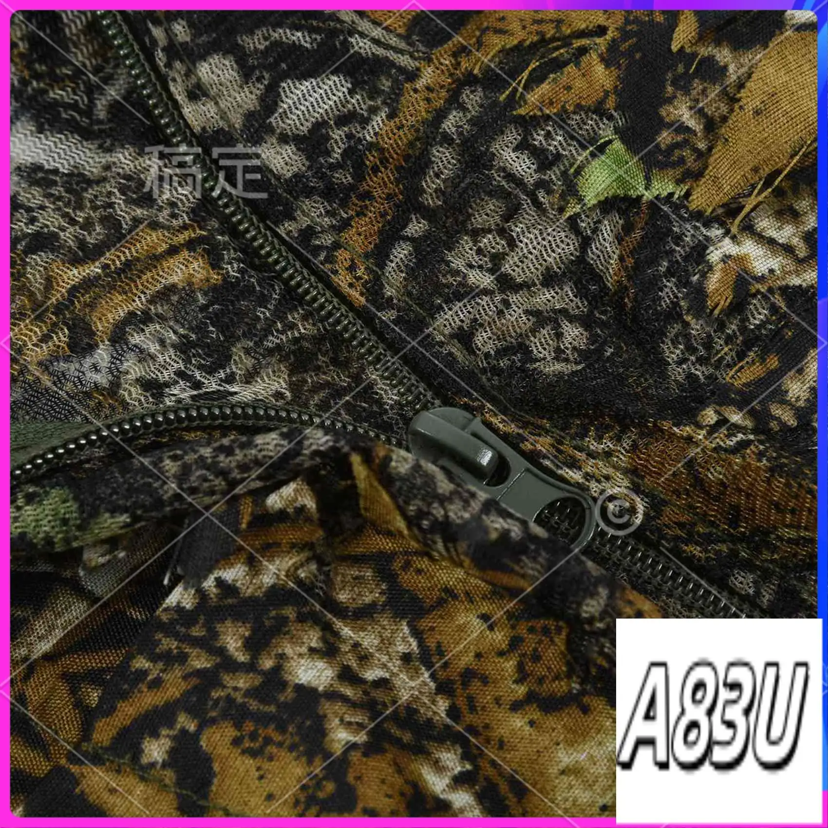 

U8-2X 3D Leaf Adults Ghillie Suit Woodland Camo/Camouflage Hunting Deer Stalking In