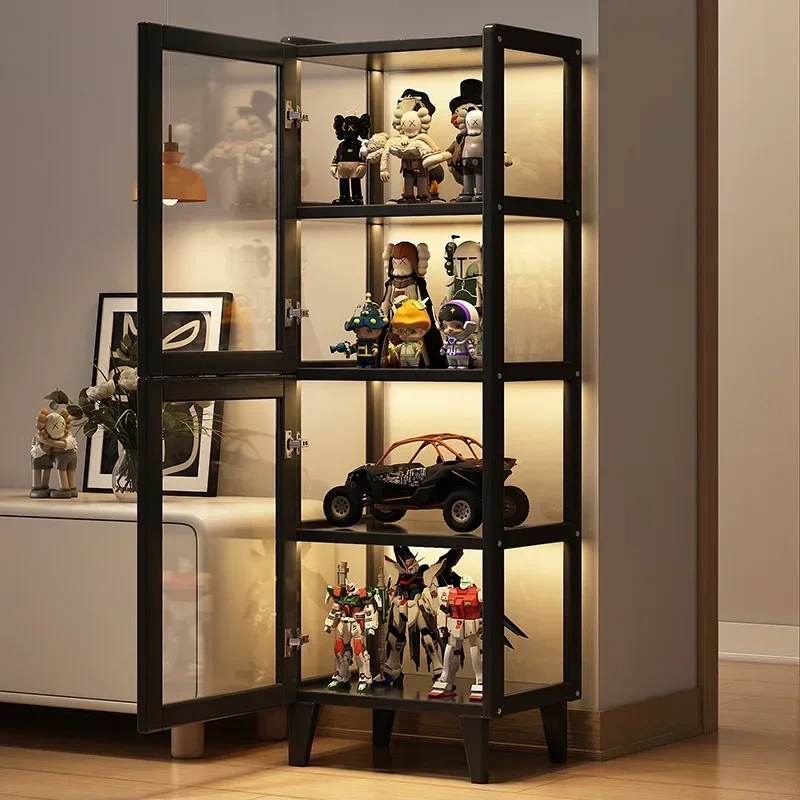 Minimalist Figure Lego Display Cabinet Dust-proof Acrylic Transparent Model Toy Blind Box Storage Display Cabinet Ornament Rack