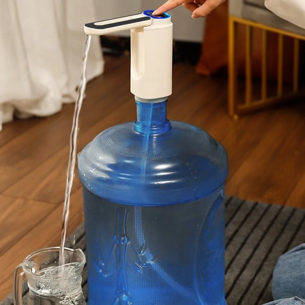 

Foldable Automatic Water Dispenser Pump 3 Mode Operation Quiet Water Bottle Pump USB Charging Intelligent