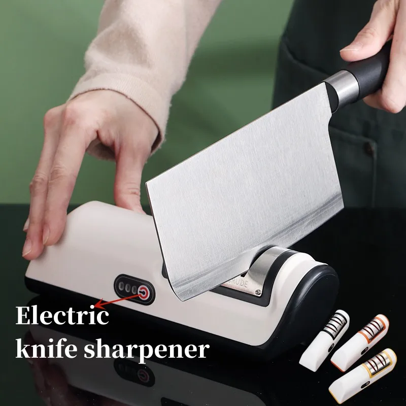 

Upgrade Sharpening Machine Professional USB Electrical Knife Sharpener for Knives Diamond Stones Grinder Kitchen Tools and Gadge