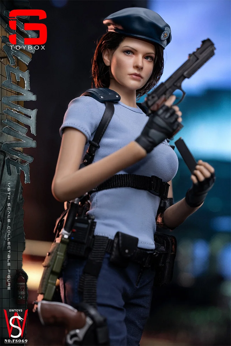 【2025 Q3】SWTOYS FS069 1/6 Scale RPD Police Jill Movable Eyes Action Figure 12'' Female Soldier Figurine Model Collectible Toy