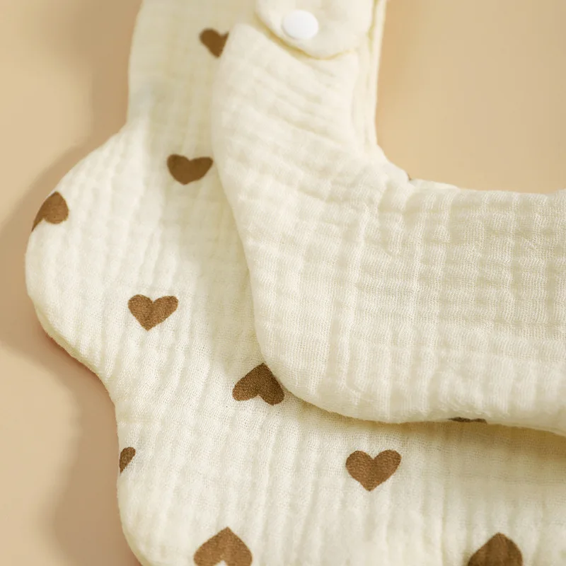 2/3 قطعة المرايل الطفل الوليد الرضع ملابس التجشؤ الطفل الاشياء تغذية لعابه باندانا منشفة لعاب الأطفال طفل مريلة الطفل الملحقات #5