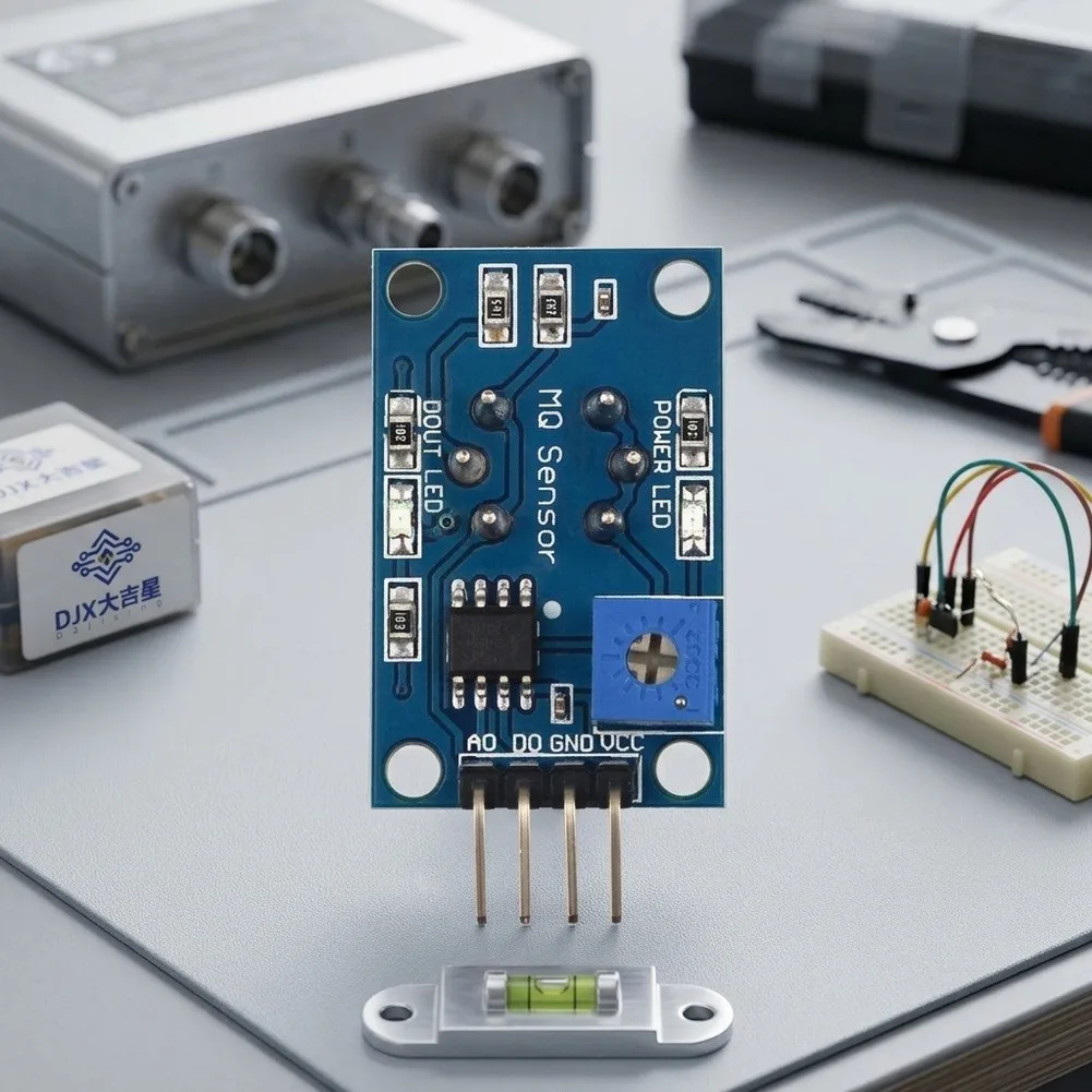 Real Time Gas Monitoring System Gas Sensing Analog Gas Sensor 5 Volts DC MQ-3 Ethanol Sensor High Sensitivity Detection