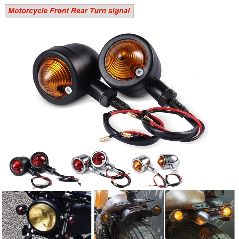 Motorcycle Bullet Turn Signal Lights For Aprilia RXV450 RXV550 SXV450 SXV550 Signals Lamp Light Indicator Frecce Moto Blinker