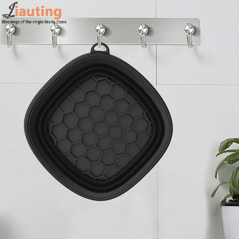 وعاء حمام الثلج للوجه يغرق غمس الوجه للطي الجليد الوجه مغسلة الوجه أداة العناية بالبشرة للسفر المنزلي