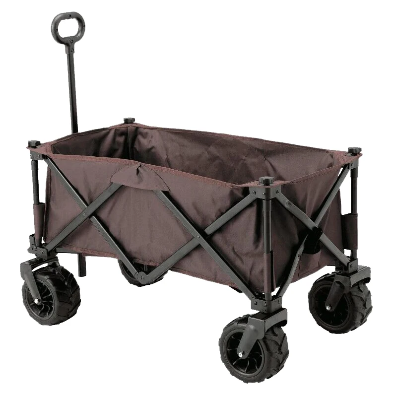 Outdoor Garden Park Utility Kids Wagon Portable Beach Trolley Cart Foldable Camping Stroller Folding Wagon