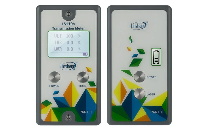 

Linshang LS110A Split Transmission Meter with IR UV rejection 550nm Visible light transmittance meter