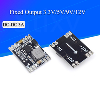 DC-DC 3A Buck Step-down Power Supply Module 5V-12V 24V to 5V 3.3V 9V 12V Fixed Output High-Current for Arduino Replace LM2596