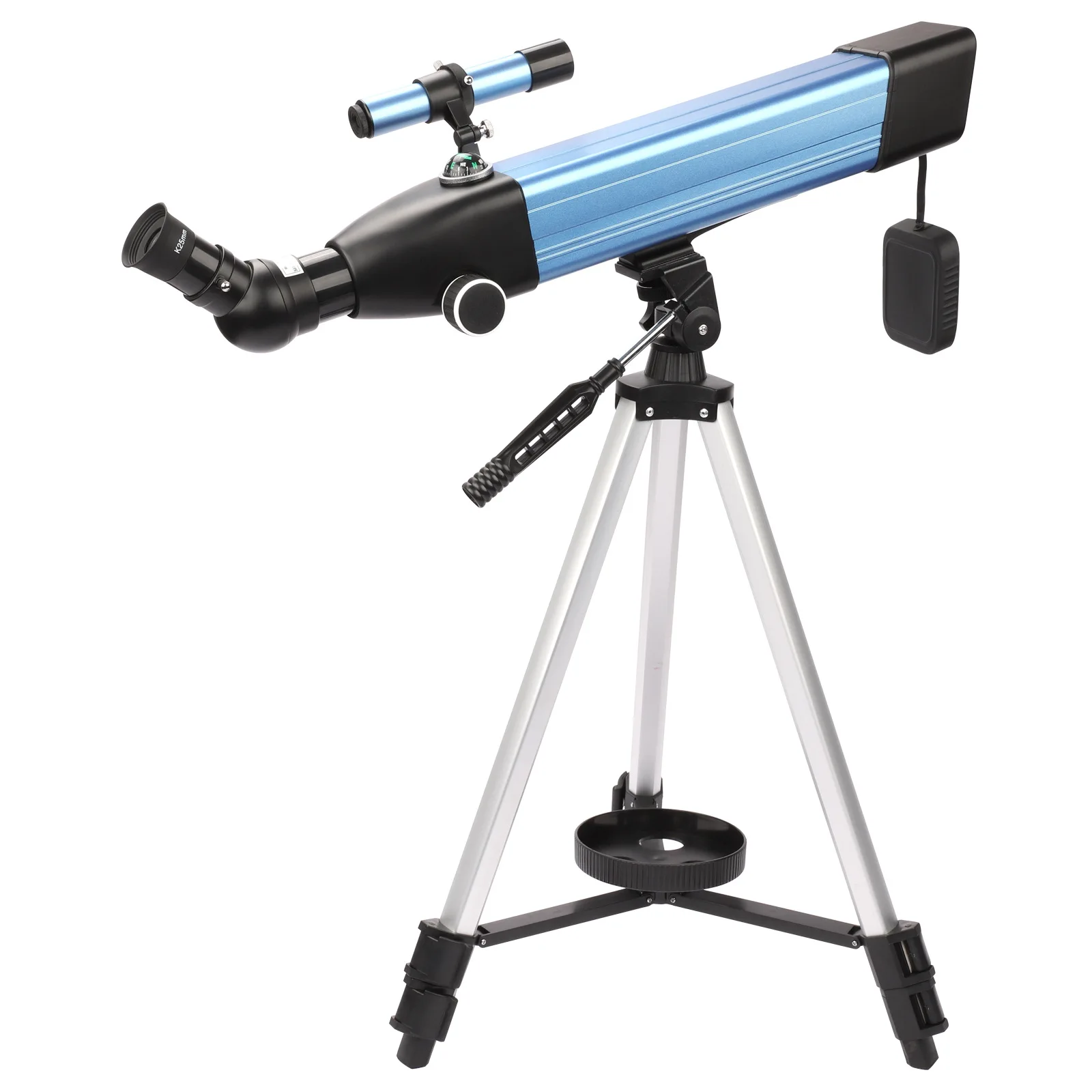 Télescope d'Équilibrage Réfracteur avec Trépied Réglable, Objectif de 60mm, 20X-166X, pour l'Observation de la Lune, Support Mobile pour Enfant, Mayor Inner, 500mm