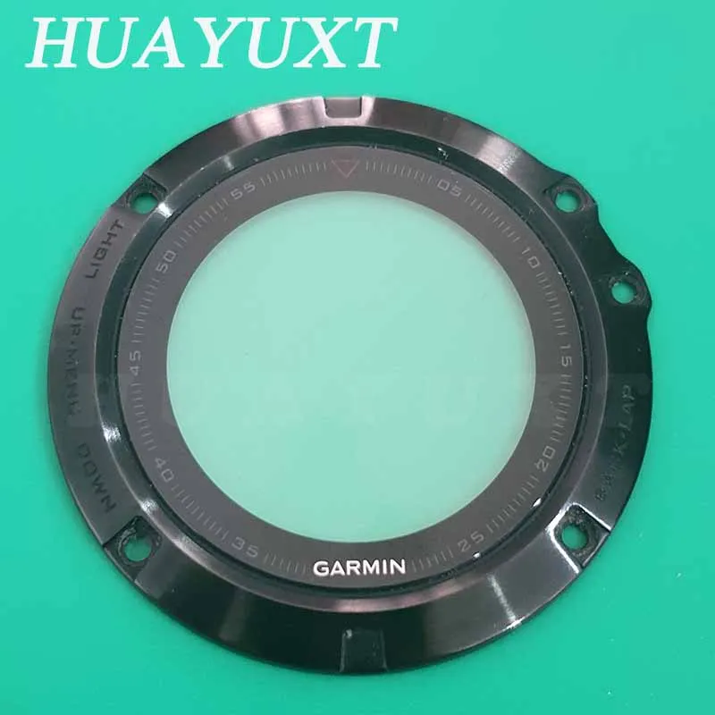 Original For Garmin Fenix 5x Smart Watch LCD Screen with Frame + Cover Glass Replacement Repair Parts