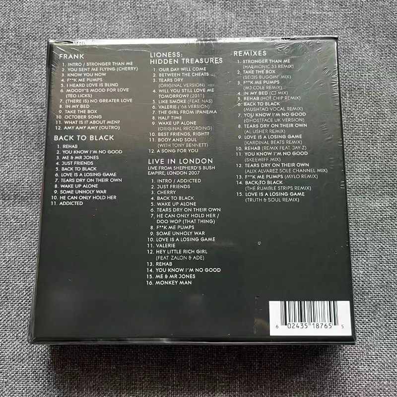 5CD The Collection Box Set, Soul Jazz Pop Studio Album Collection, Full Tracks Audiophile Music Disc for Collection & Gift